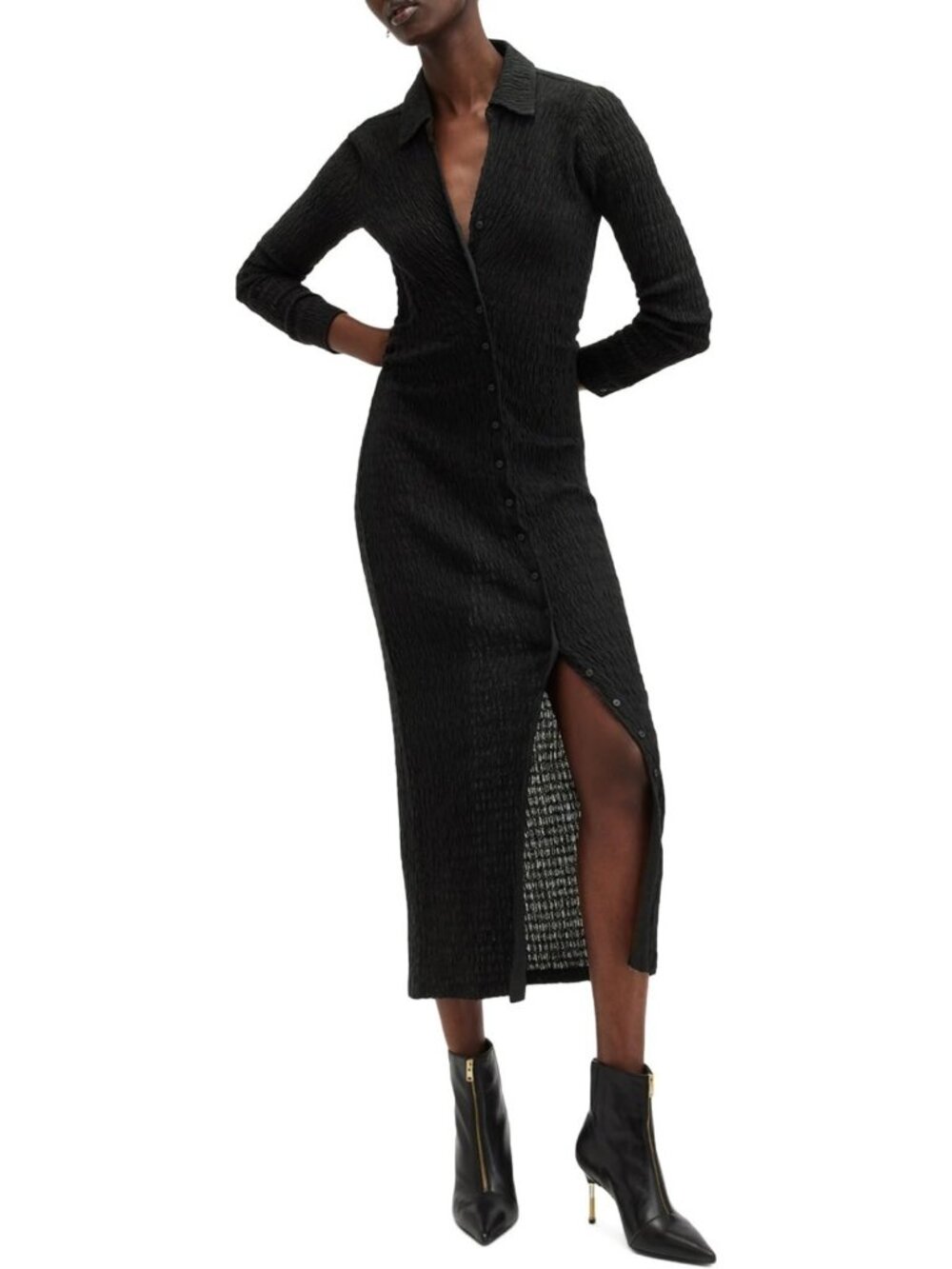 Chic Women's Connie Midi Dress - Elegant, Flowy, Perfect for Any Occasion